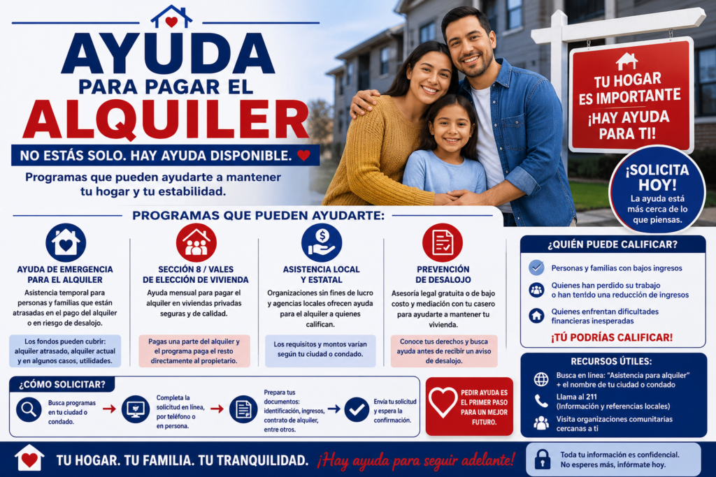 ayuda para pagar el alquiler